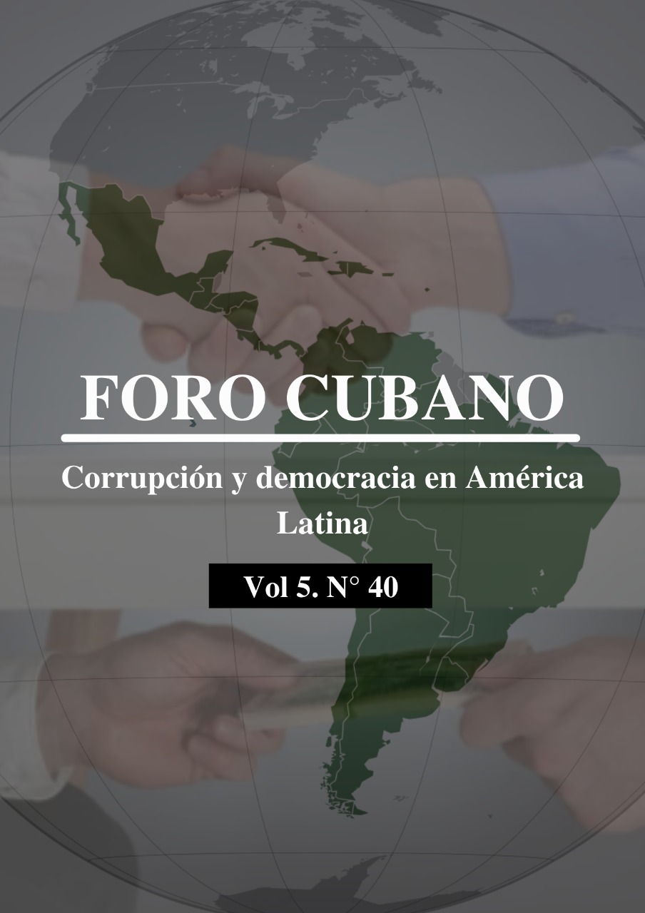 					Ver Vol. 5 Núm. 40 (2022): Corrupción y democracia en América Latina
				