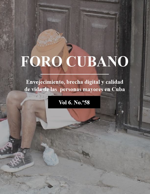 					Ver Vol. 6 Núm. 58 (2023): Envejecimiento, brecha digital y calidad de vida de las personas mayores en Cuba
				